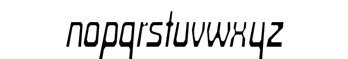 Diasmo-CondensedItalic Font LOWERCASE