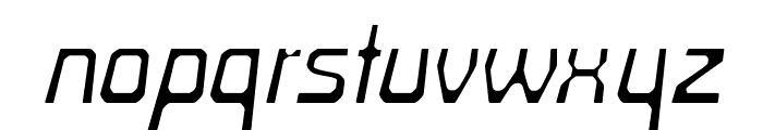 Diasmo-Italic Font LOWERCASE