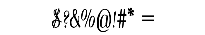 DickensCarol-CondensedBold Font OTHER CHARS