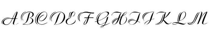DickensCarol-Italic Font UPPERCASE