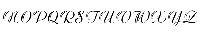 DickensCarol-Italic Font UPPERCASE