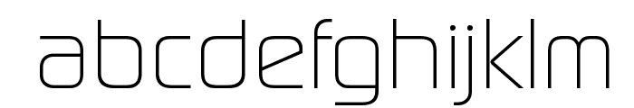 DigitalSerial-Regular Font LOWERCASE