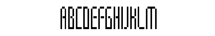 Digitold-CondensedRegular Font UPPERCASE