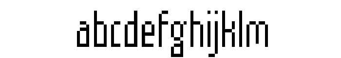Digitold Font LOWERCASE