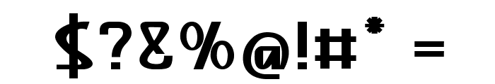 DipsyBold Font OTHER CHARS