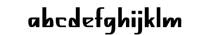 DipsyBold Font LOWERCASE