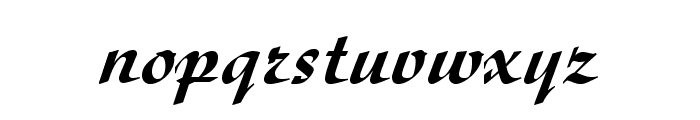 DiskusLTStd-Bold Font LOWERCASE