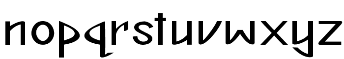 Distract-ExpandedBold Font LOWERCASE
