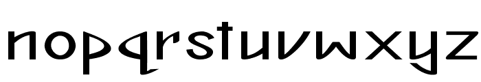 Distract-ExtraexpandedBold Font LOWERCASE