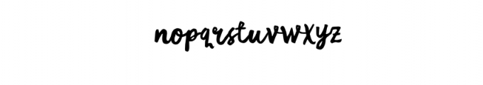 Diarycurl.otf Font LOWERCASE