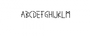 Digichild.ttf Font UPPERCASE