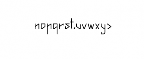 Digichild.ttf Font LOWERCASE