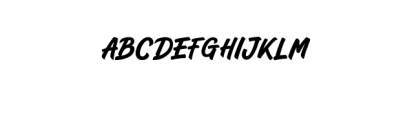 Digreto.ttf Font UPPERCASE