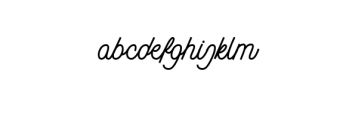 Dingbod script.otf Font LOWERCASE