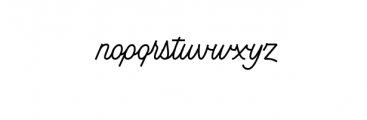 Dingbod script.otf Font LOWERCASE