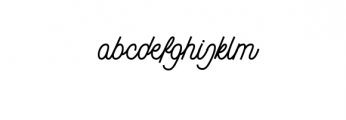 Dingbod script.ttf Font LOWERCASE