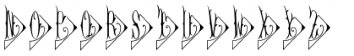 Diamant Monogram Font LOWERCASE