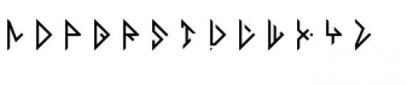 Diamondside Monogram Font LOWERCASE