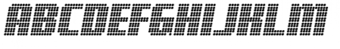 Digital Disco Heavy Shortcaps Italic Font UPPERCASE