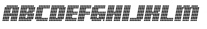 Digital Disco Heavy Shortcaps Italic Font LOWERCASE