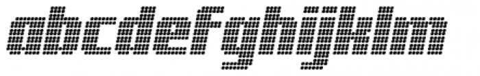 Digital Disco Heavy Standard Italic Font LOWERCASE