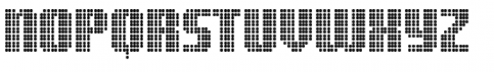 Digital Disco Heavy Standard Font UPPERCASE