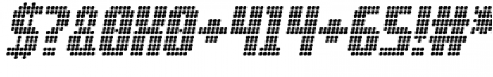 Digital Disco Italic Font OTHER CHARS