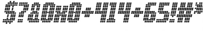 Digital Disco Shortcaps Italic Font OTHER CHARS