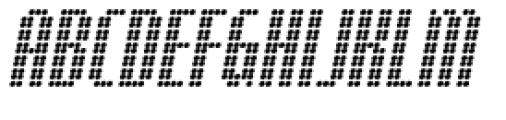 Digital Disco Slim Italic Font UPPERCASE