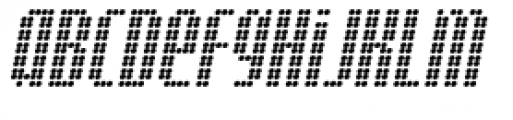 Digital Disco Slim Italic Font LOWERCASE
