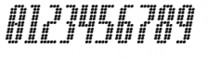 Digital Disco Slim Shortcaps Italic Font OTHER CHARS