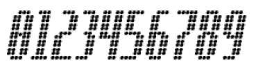 Digital Disco Slim Standard Italic Font OTHER CHARS