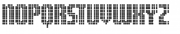 Digital Disco Standard Font UPPERCASE