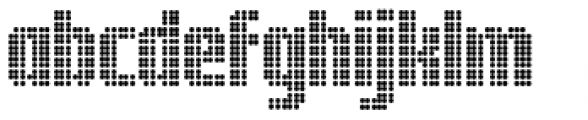 Digital Disco Standard Font LOWERCASE