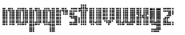 Digital Disco Standard Font LOWERCASE