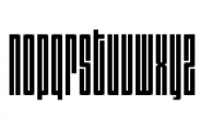 Dimensions 300R Font LOWERCASE