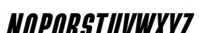 Directors Gothic 210 Bold Oblique Font UPPERCASE