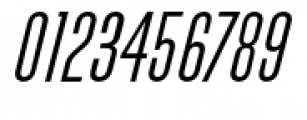 Directors Gothic 210 Regular Oblique Font OTHER CHARS
