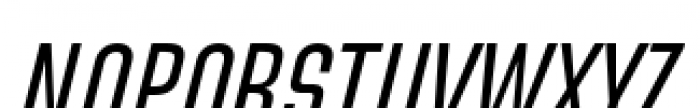 Directors Gothic 220 Medium Oblique Font UPPERCASE