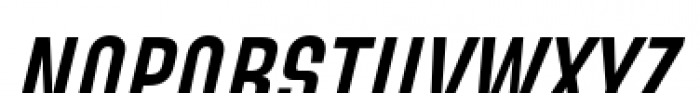 Directors Gothic 230 Semi Bold Oblique Font UPPERCASE