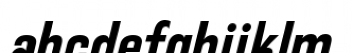 Directors Gothic 240 Bold Oblique Font LOWERCASE