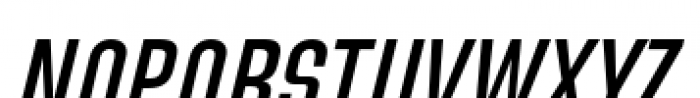 Directors Gothic 250 Medium Oblique Font UPPERCASE