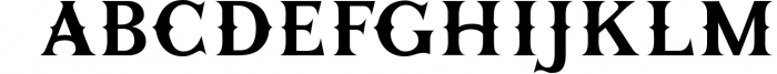 Diabolus - Serif Font Family - Multilingual Font UPPERCASE