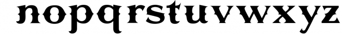 Diabolus - Serif Font Family - Multilingual Font LOWERCASE