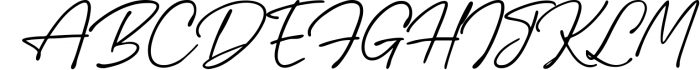 Diamonda Modern Handwritting Font Font UPPERCASE