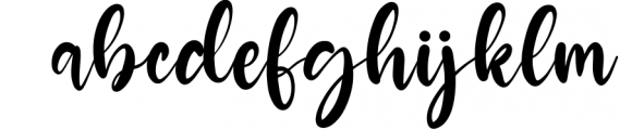 Digenta Modern Calligraphy Font LOWERCASE