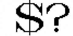 Digitany - Multipurpose Pixel-Serif Font Font OTHER CHARS
