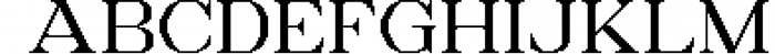 Digitany - Multipurpose Pixel-Serif Font Font UPPERCASE