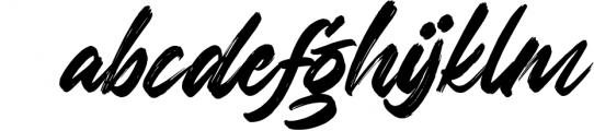 Digofetto - Strong Brush Font 1 Font LOWERCASE