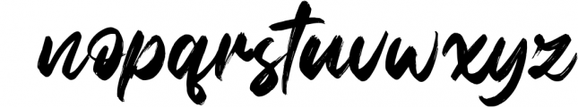 Digofetto - Strong Brush Font Font LOWERCASE